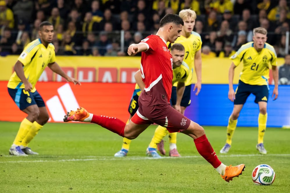 Thụy Điển vs Thụy Sĩ (01:45 &#8211; 11/10) | Xem lại trận đấu